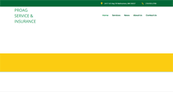 Desktop Screenshot of proagservice.com